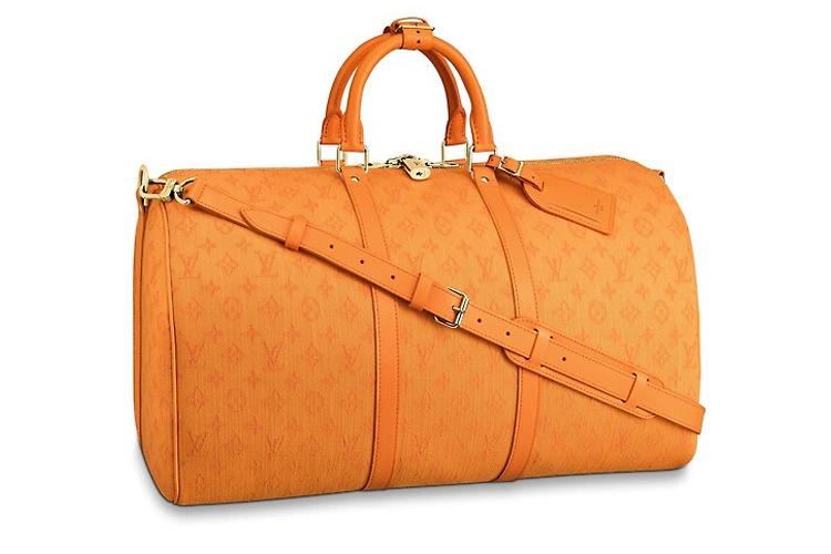 Дорожная сумка мужская LOUIS VUITTON Keepall Bandouliere 50, ocre