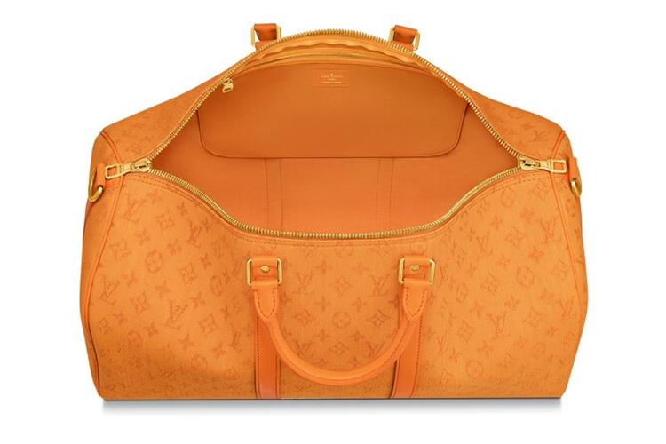 Дорожная сумка мужская LOUIS VUITTON Keepall Bandouliere 50, ocre