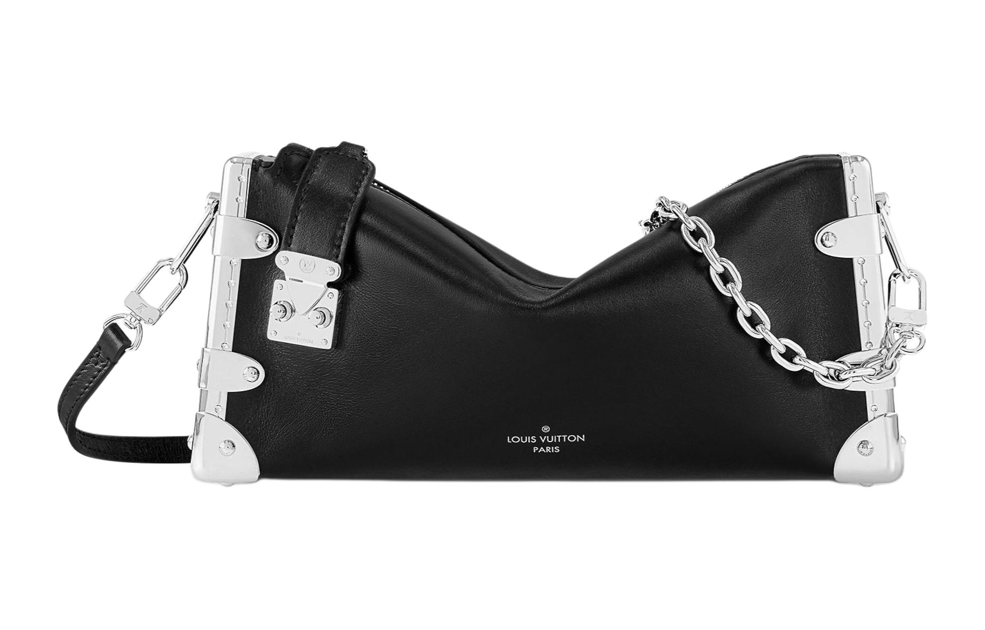 Сумка женская LOUIS VUITTON Slim Trunk черная