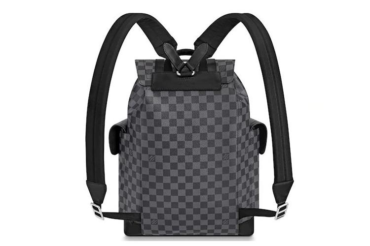 Рюкзак LOUIS VUITTON N41379 серый-черный