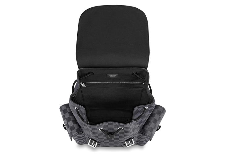 Рюкзак LOUIS VUITTON N41379 серый-черный