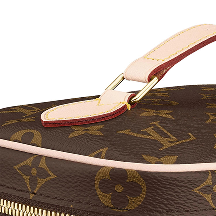 Косметичка женская Lv M42265 коричневая-темная