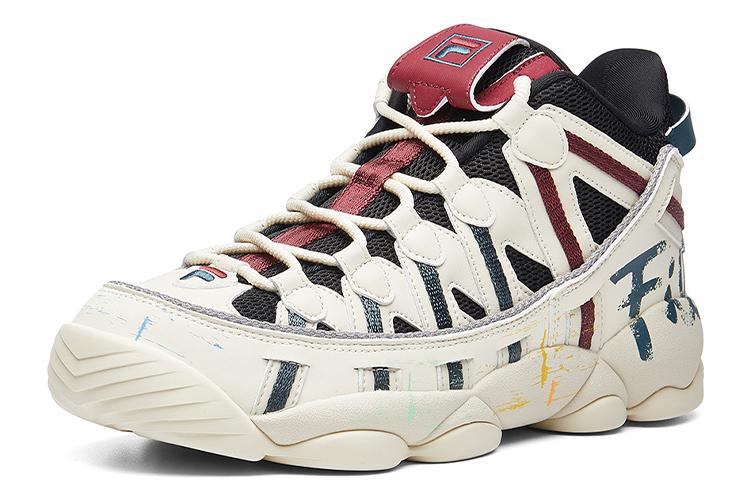 Кроссовки мужские FILA Spaghetti Classic черные, белые, красные, 42 EU