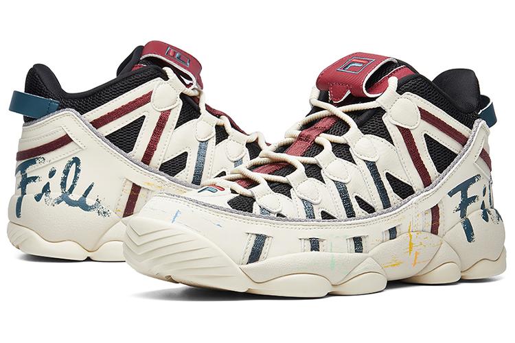 Кроссовки мужские FILA Spaghetti Classic черные, белые, красные, 42 EU