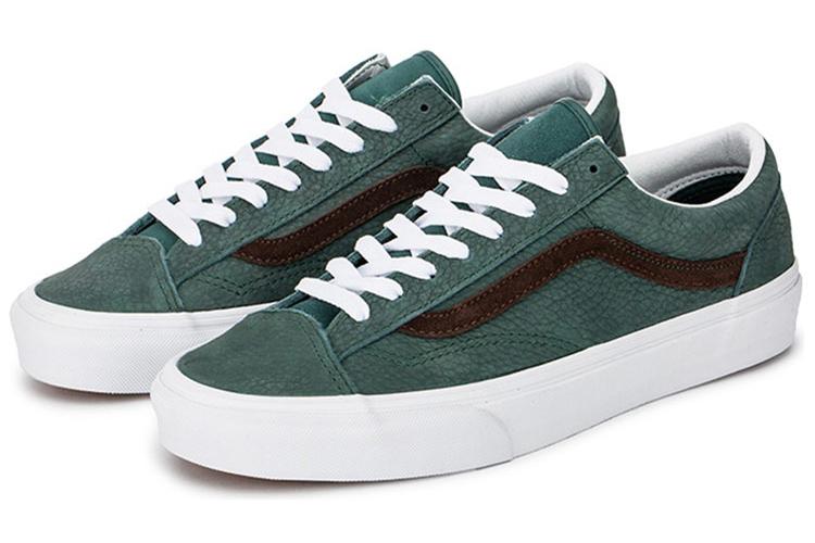 Кеды унисекс Vans Style 36 зеленые, 42.5 EU