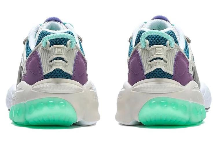 Кроссовки женские FILA LADDER серо-зелёные, 40 EU