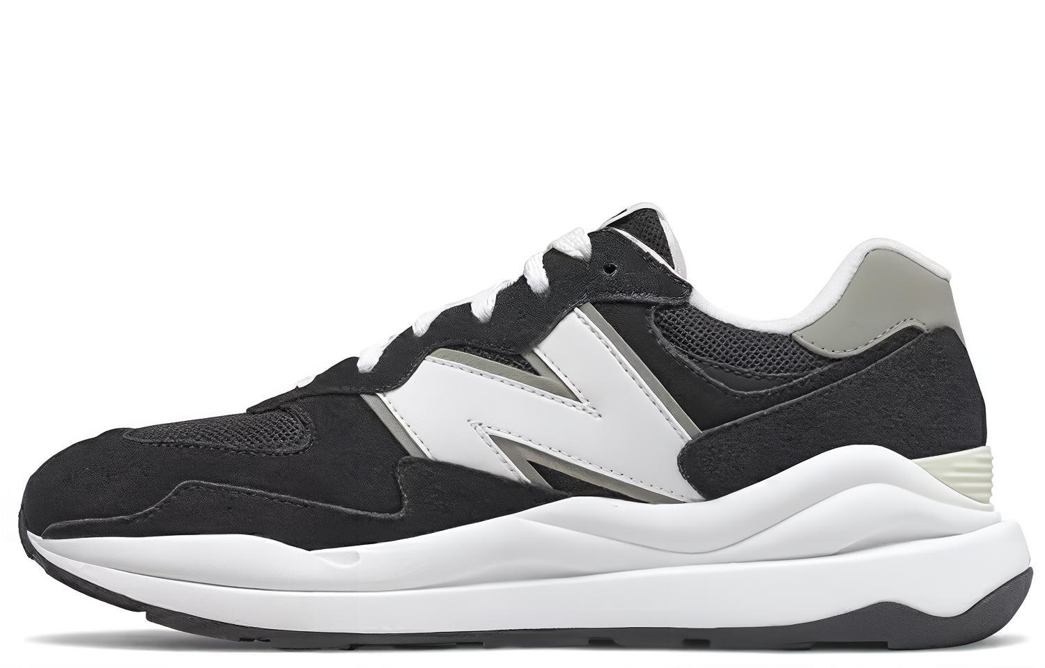 Кроссовки мужские New Balance 57/40 черные, 38.5 EU