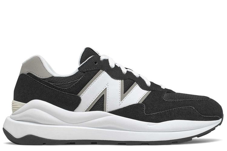 Кроссовки мужские New Balance 57/40 черные, 38.5 EU