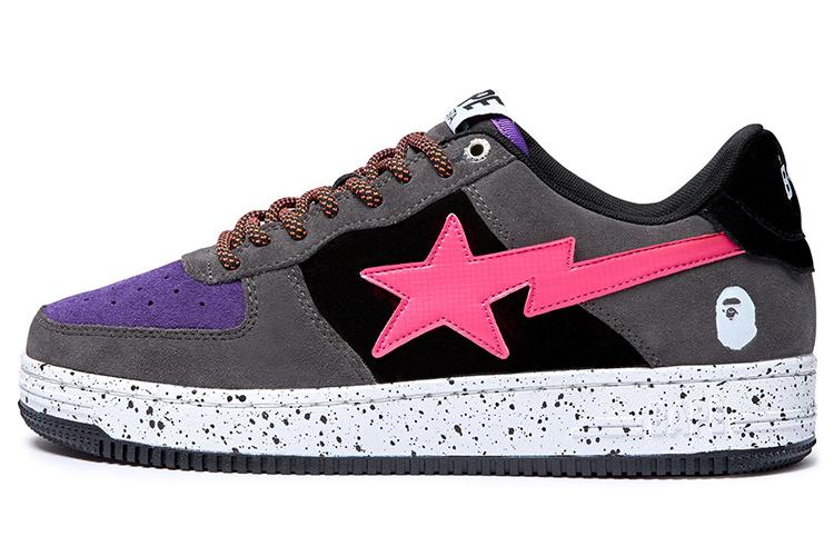 Кеды мужские A BATHING APE Bape Sta черные, 42.5 EU