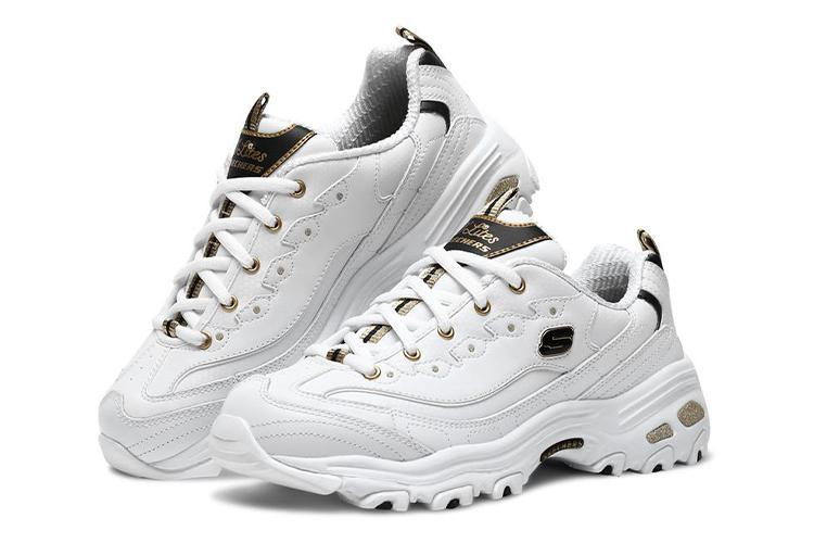 Кроссовки женские Skechers D'Lites белые, 37 EU