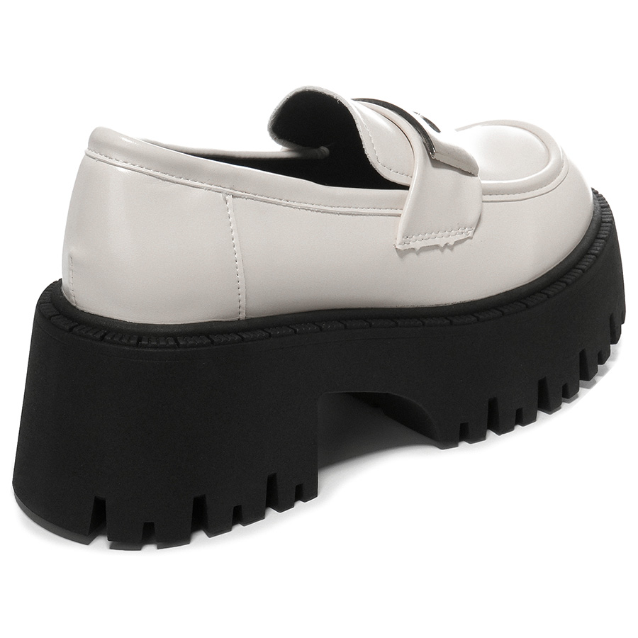 Лоферы женские OMS HT23C12311 черно-бежевые, 36 EU