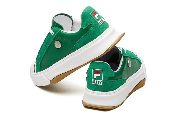 Кеды женские FILA Mihara X FILA зеленые, 37.5 EU
