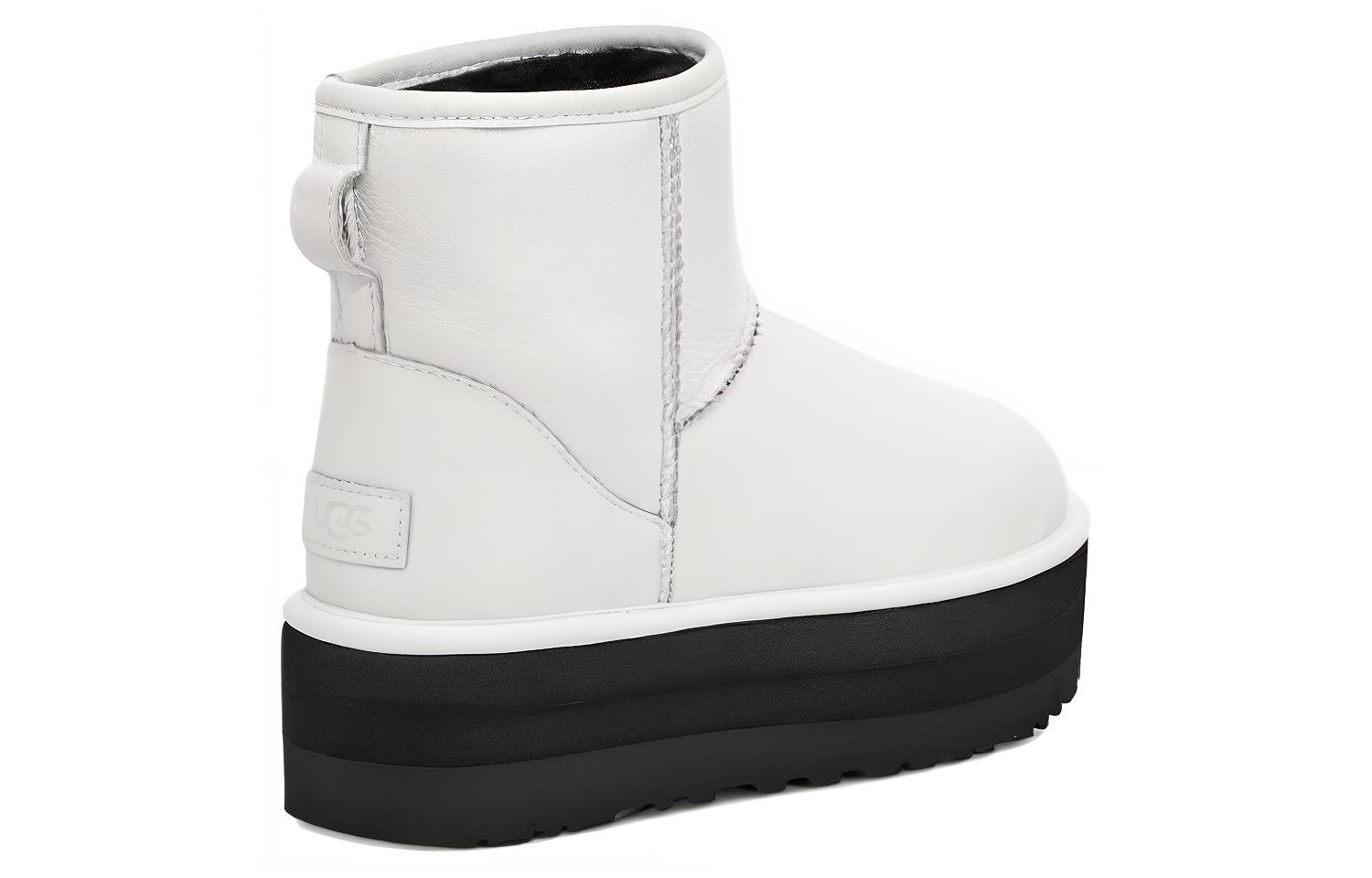 Ботинки женские UGG Classic Mini Platform Ultra Matte White, 38 EU