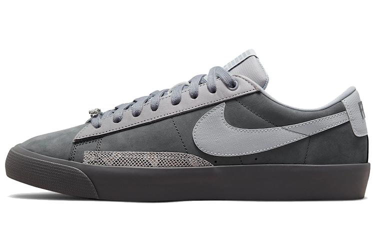 Кроссовки унисекс Nike SB Blazer Low Fpar Cool Grey, 42.5 EU