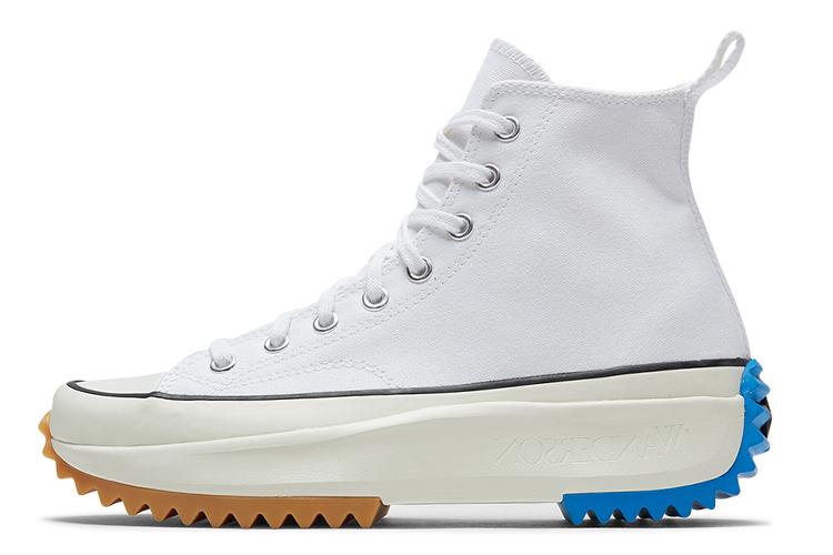 Кеды унисекс Converse J.W. Anderson Run Star Hike белые, 42 EU