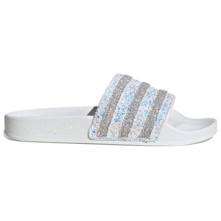 Шлепанцы женские Adidas Originals ADILETTE белые, 36 2/3 EU