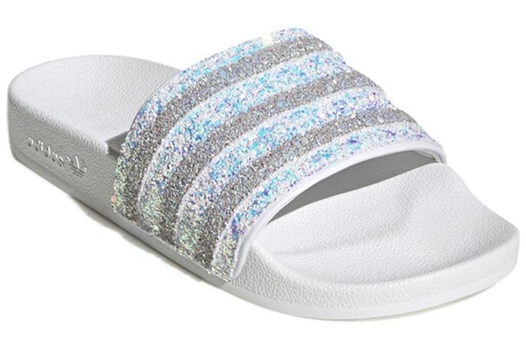 Шлепанцы женские Adidas Originals ADILETTE белые, 36 2/3 EU
