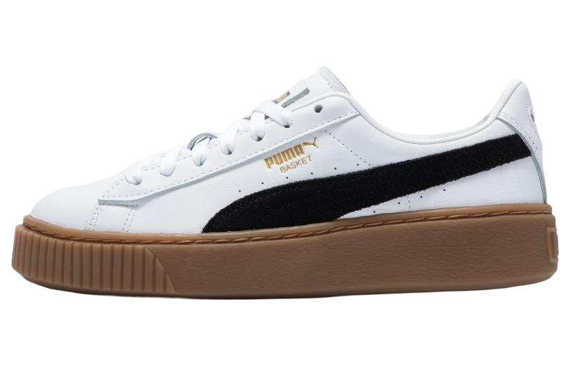 Кеды женские PUMA Basket Platform L белые