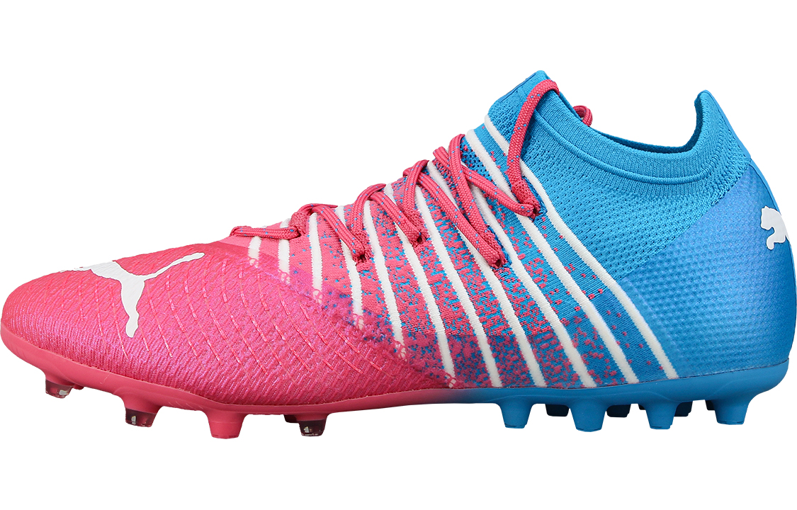 Футбольные бутсы мужские Puma Future Z 1.4 Creative MG розовые, 42 EU