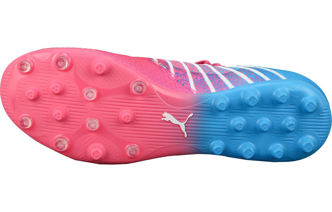 Футбольные бутсы мужские Puma Future Z 1.4 Creative MG розовые, 42 EU