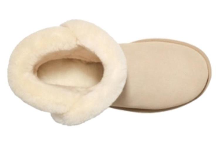 Снежные сапоги женские UGG Saniya Mini Suede Classic Boot, 36 EU