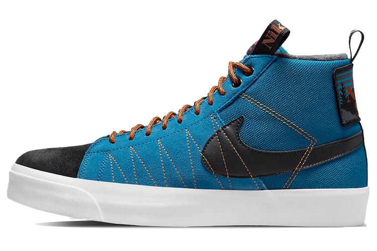 Кеды унисекс Nike SB Zoom Blazer Mid PRM Marina Pecan, 37.5 EU
