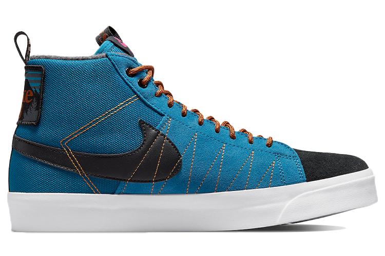 Кеды унисекс Nike SB Zoom Blazer Mid PRM Marina Pecan, 37.5 EU