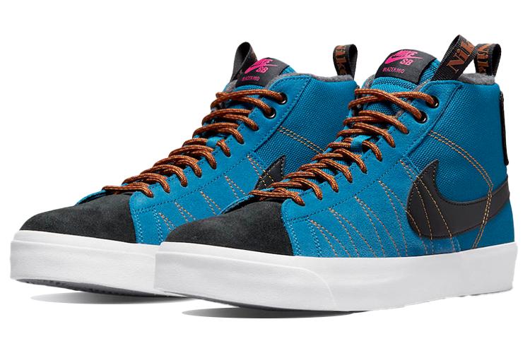 Кеды унисекс Nike SB Zoom Blazer Mid PRM Marina Pecan, 37.5 EU