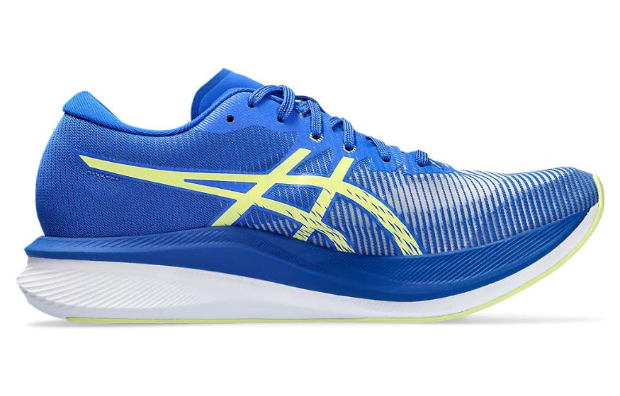 Кроссовки мужские ASICS Magic Speed 3, illusion blue glow yellow, 42 EU