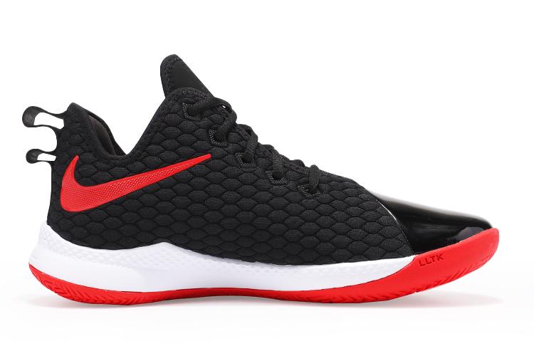 Баскетбольные кроссовки мужские Nike LeBron Witness 3 Prm черные, 39 EU