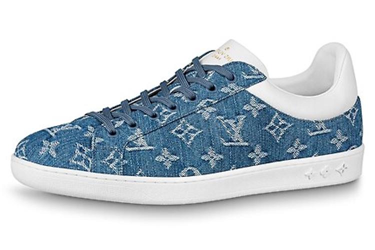 Кроссовки мужские LOUIS VUITTON Luxembourg denim blue