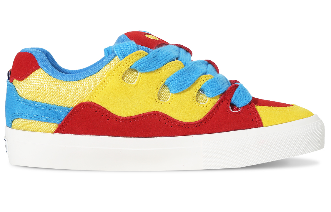 Кроссовки мужские и унисекс Ollieskate BAKE18029 красный, желтый, синий, 45 EU