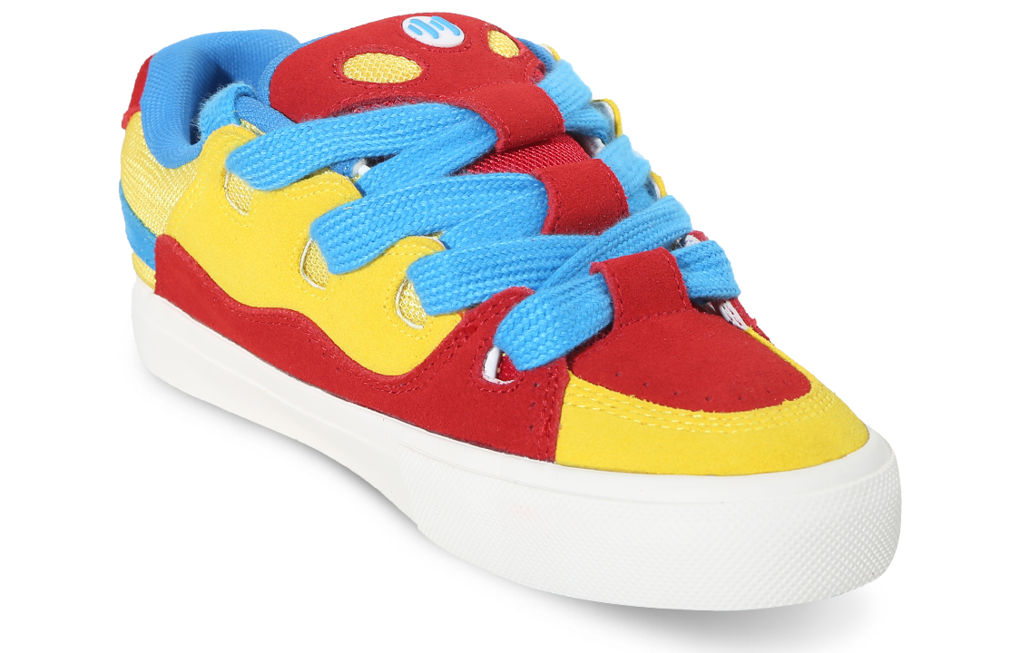 Кроссовки мужские и унисекс Ollieskate BAKE18029 красный, желтый, синий, 45 EU