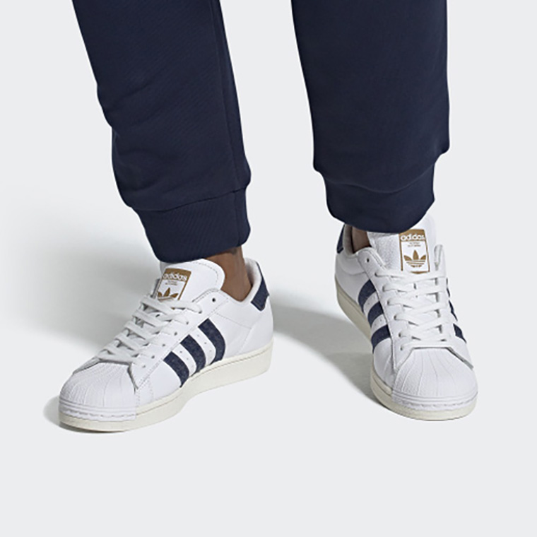 Кроссовки унисекс Adidas Superstar белые, 36 2/3 EU