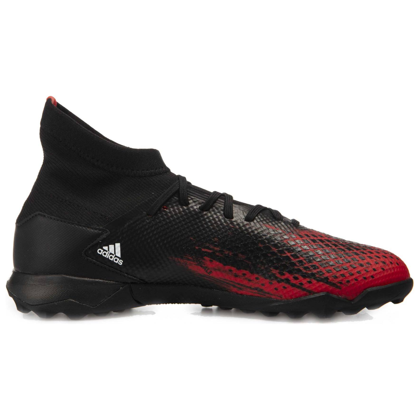 Футбольные бутсы мужские Adidas Predator Mutator 20.3 Turf черные, 42 2/3 EU