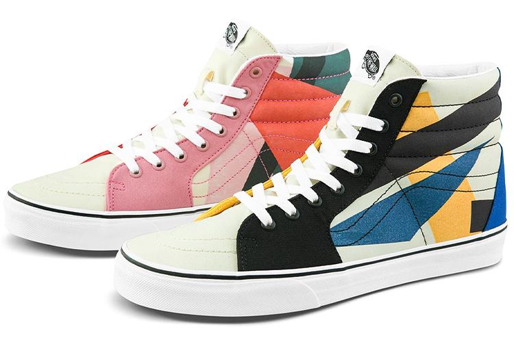 Кеды мужские Vans MoMA X SK8 Hi Liubov Popova кремовые, 36 EU