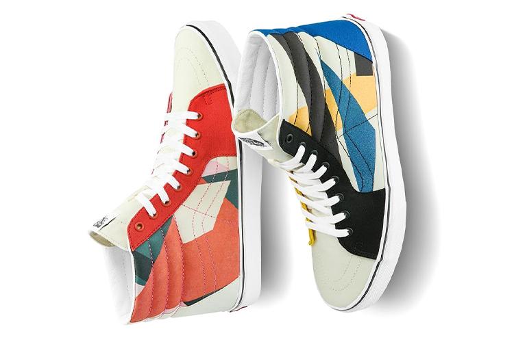 Кеды мужские Vans MoMA X SK8 Hi Liubov Popova кремовые, 36 EU