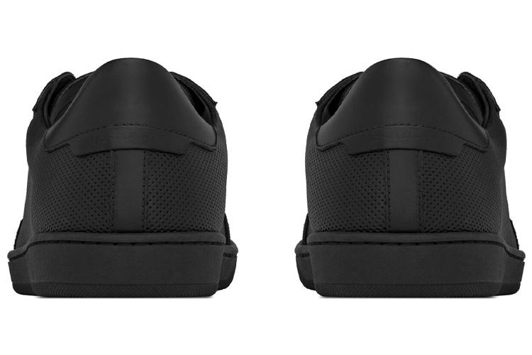 Кроссовки мужские SAINT LAURENT Court Classic SL/10 черные, 40 EU