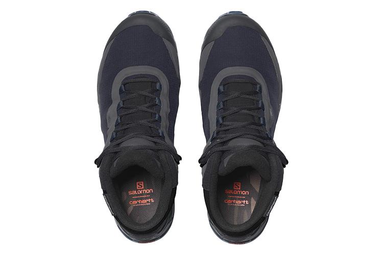 Ботинки мужские Salomon Shelter X Carhartt WIP черные, 38 2/3 EU