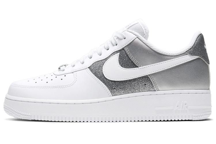 White Metallic Silver