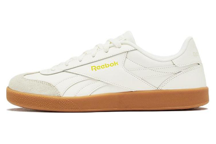 Кеды унисекс Reebok Smash Edge S белые, коричневые, 42 EU