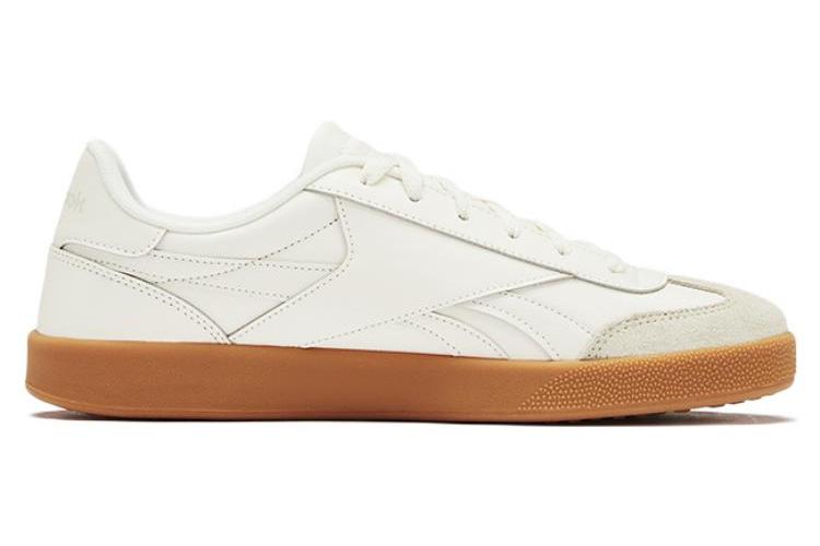 Кеды унисекс Reebok Smash Edge S белые, коричневые, 42 EU