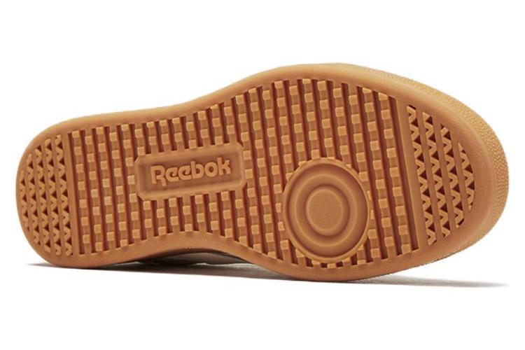 Кеды унисекс Reebok Smash Edge S белые, коричневые, 42 EU