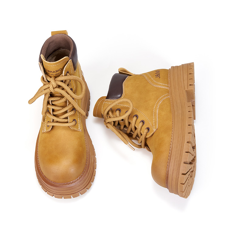 Ботинки женские Joy&Mario Martin Boot желтые, 35 EU