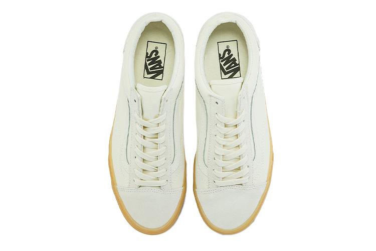 Кеды унисекс Vans VN0A54F6A9E белые и коричневые, 37 EU