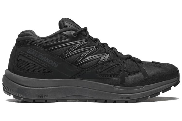 Кроссовки мужские Salomon Odyssey 1 Leather Advanced черные, 40 2/3 EU