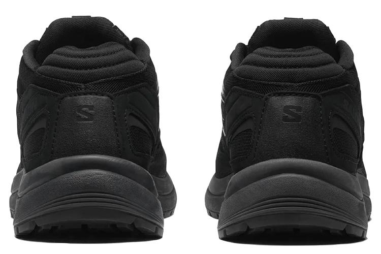 Кроссовки мужские Salomon Odyssey 1 Leather Advanced черные, 40 2/3 EU