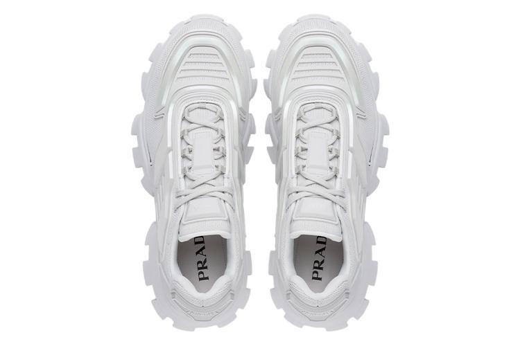 Кроссовки мужские PRADA Cloudbust Thunder chalk white, 44 1/3 EU