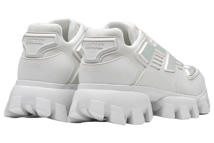 Кроссовки мужские PRADA Cloudbust Thunder chalk white, 44 1/3 EU
