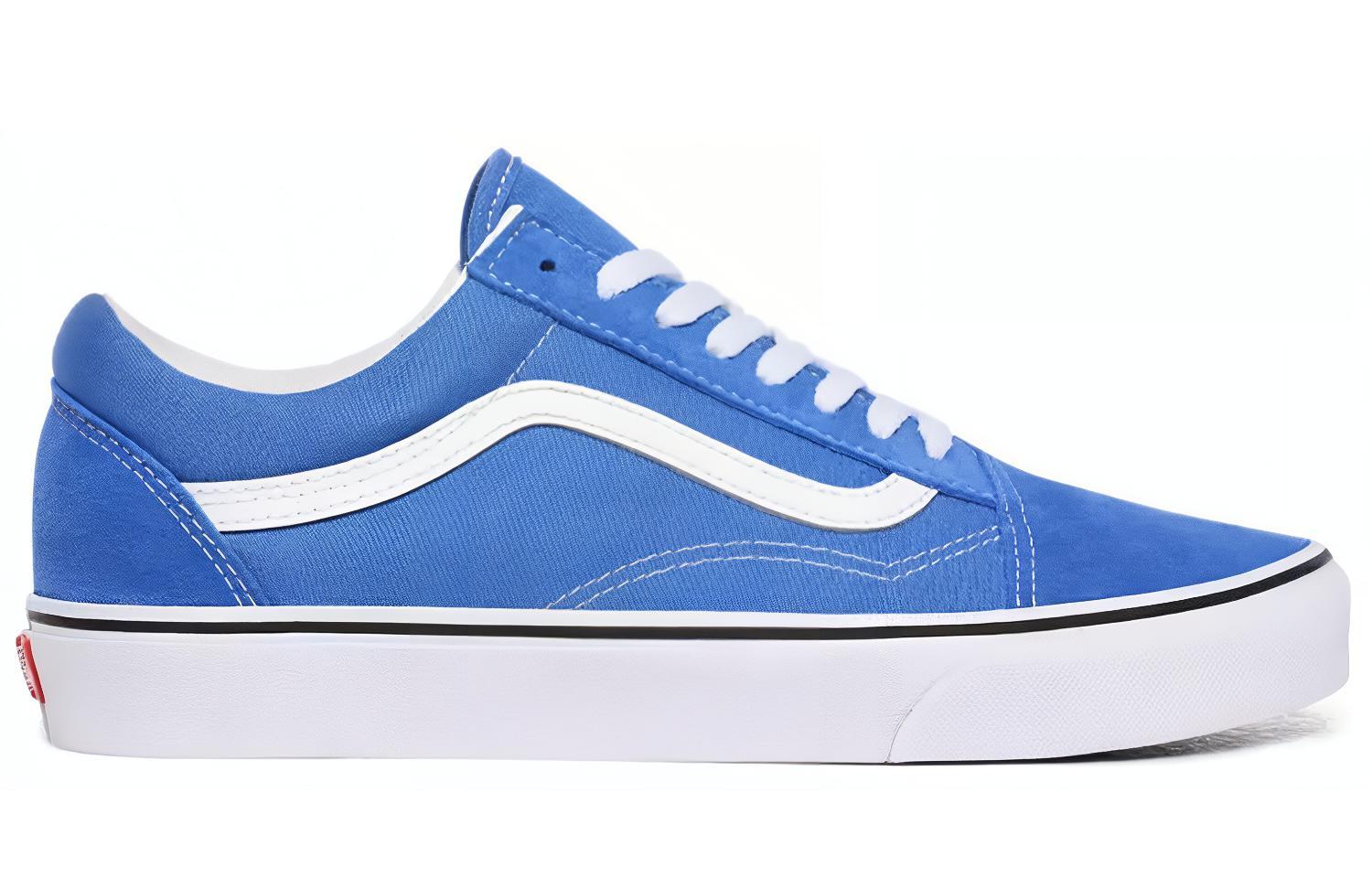 Кеды унисекс Vans Old Skool небесно-голубые, 35 EU